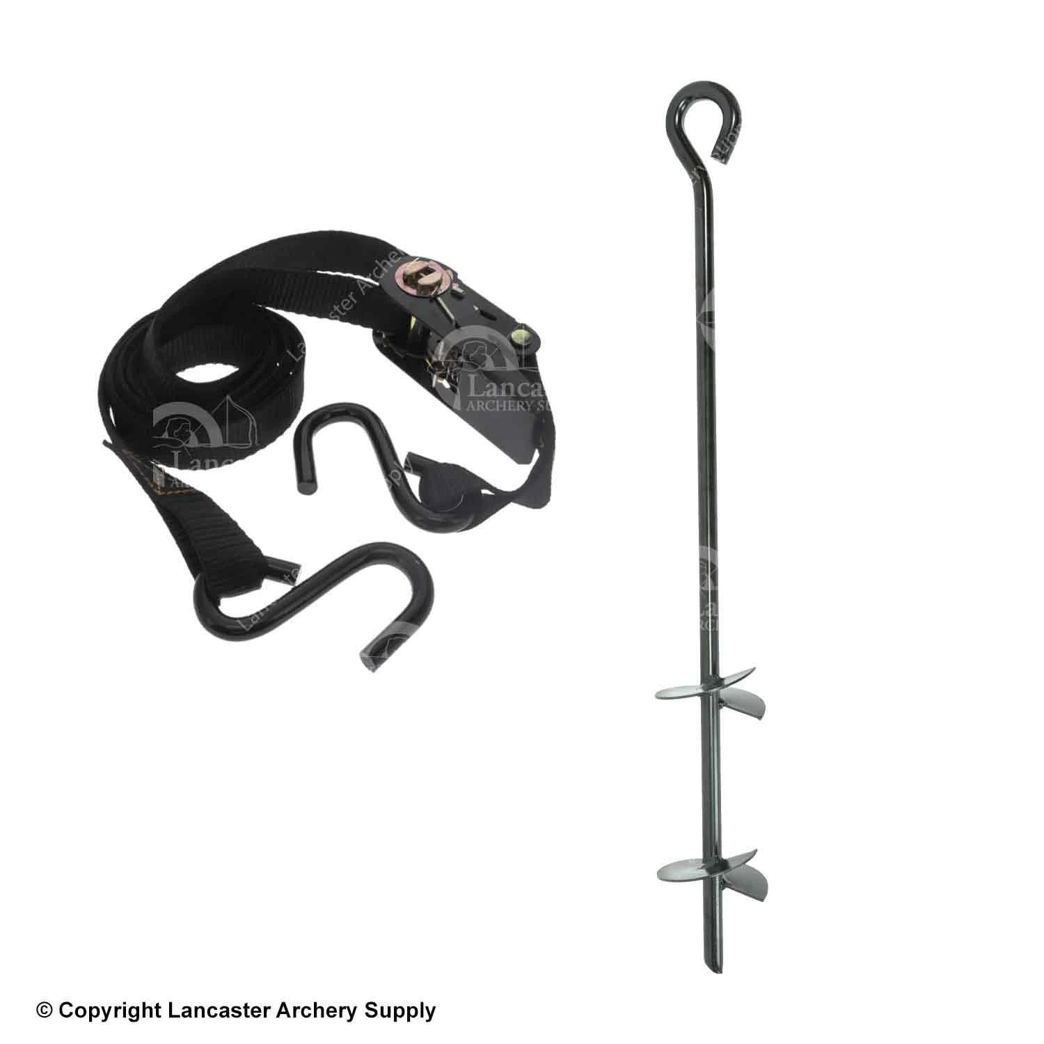 Muddy Universal Auger Stake (3 Pack) 2 Muddy Universal Auger Stake (3 Pack) - Image 2