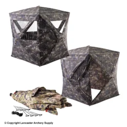 Rig'Em Right HydeOut Ground Blind -Summat Shop 1031887 angles
