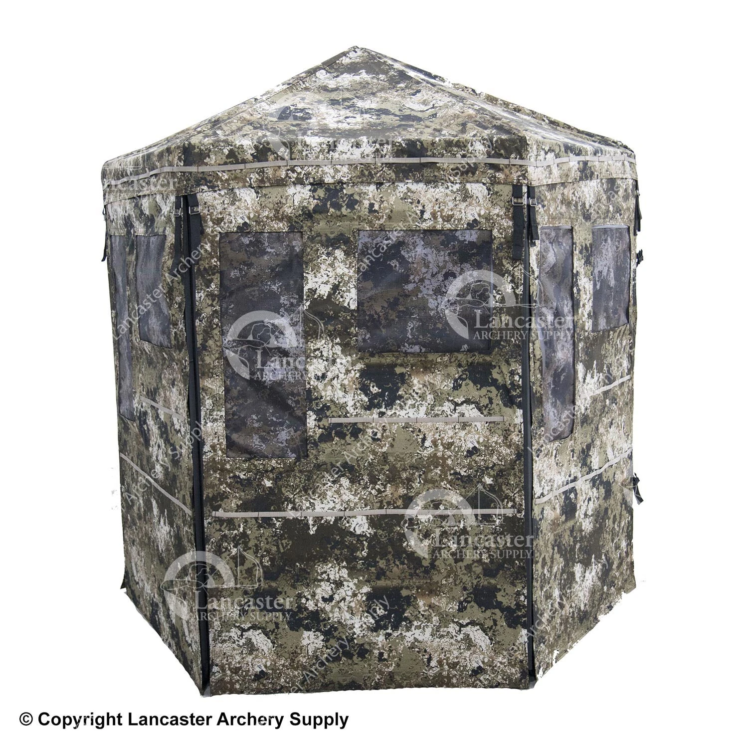 Hawk Warrior Hard Side Panel Blind With Shadow Mesh Technology 1 Hawk Warrior Hard Side Panel Blind With Shadow Mesh Technology