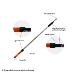 Pyro Putty Extendable Arc Lighter -Summat Shop 2940003 parts