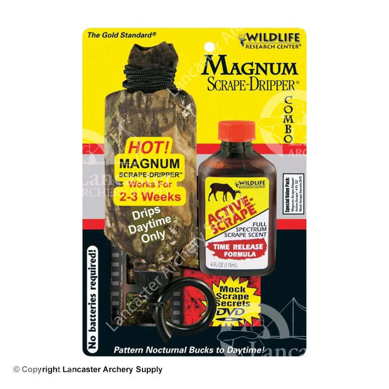 Wildlife Research Center Magnum Scrape-Dripper Combo 1 Wildlife Research Center Magnum Scrape-Dripper Combo