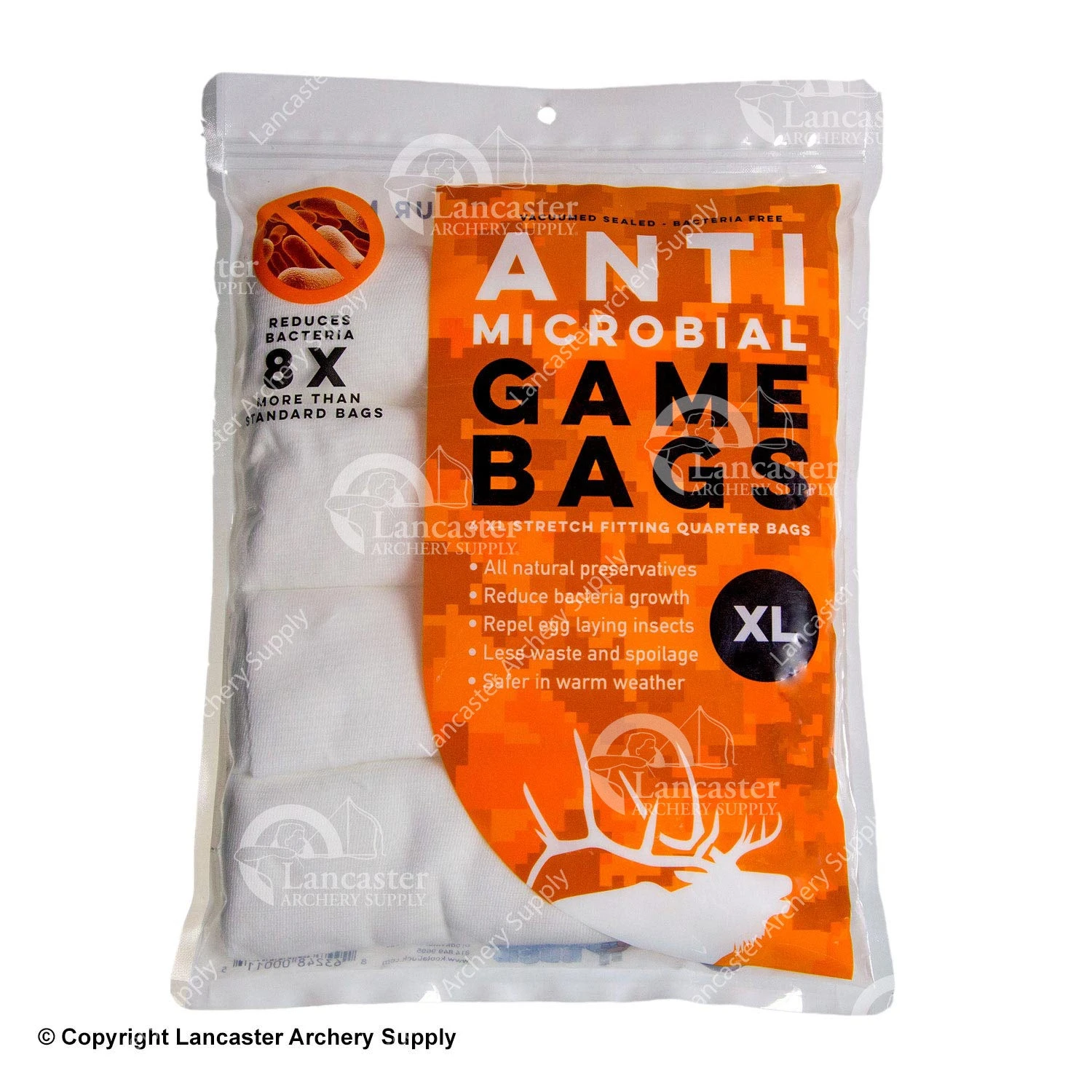Koola Buck Anti-Microbial Elk Quarter Game Bags XL 1 Koola Buck Anti-Microbial Elk Quarter Game Bags XL
