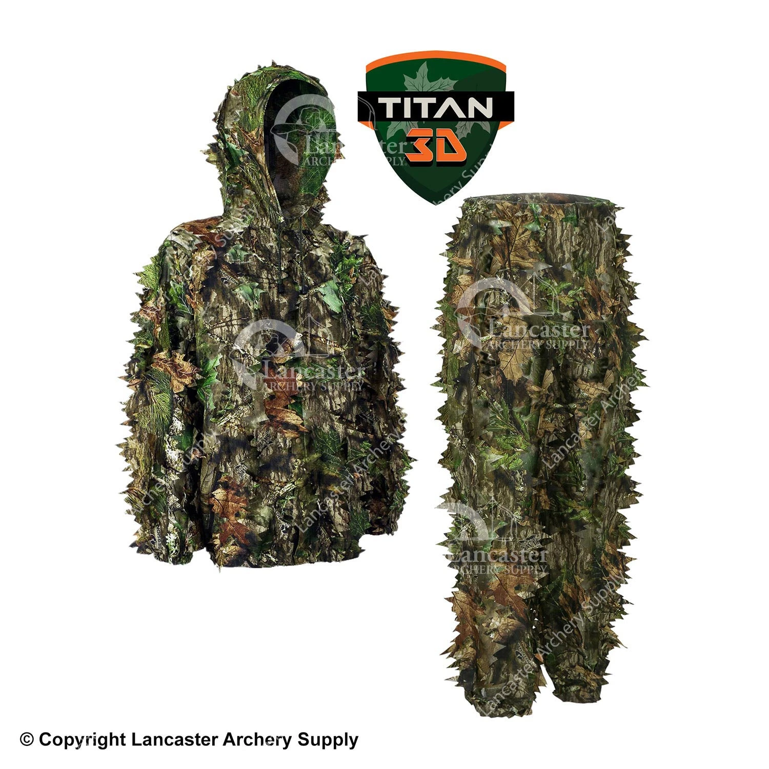 Titan 3D Leafy Suit Camouflage Ghillie Suit 1 Titan 3D Leafy Suit Camouflage Ghillie Suit